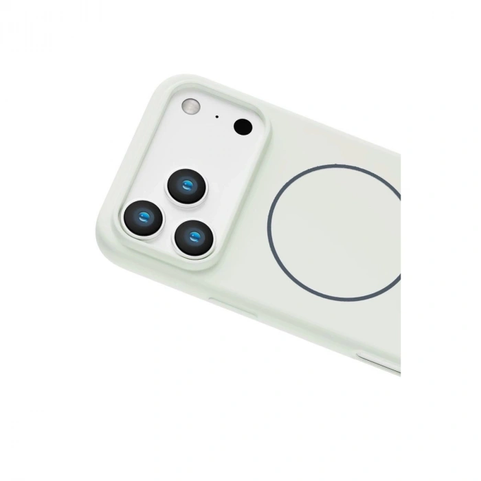 MARSİLYAN™-  Apple İphone 17 Pro Jully Magsafe Kapak - Beyaz