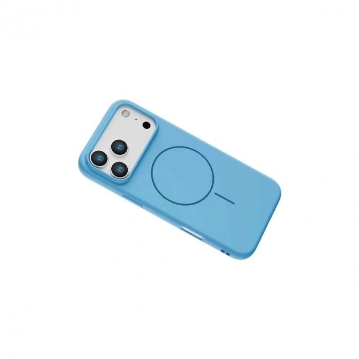 MARSİLYAN™-  Apple İphone 17 Pro Jully Magsafe Kapak - Mavi