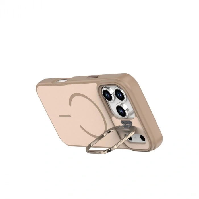 MARSİLYAN™-  Apple İphone 17 Pro Max Flexa Magsafe Kapak - Gold