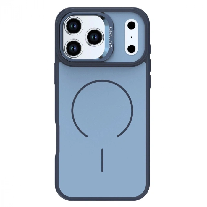 MARSİLYAN™-  Apple İphone 17 Pro Max Flexa Magsafe Kapak - Mavi