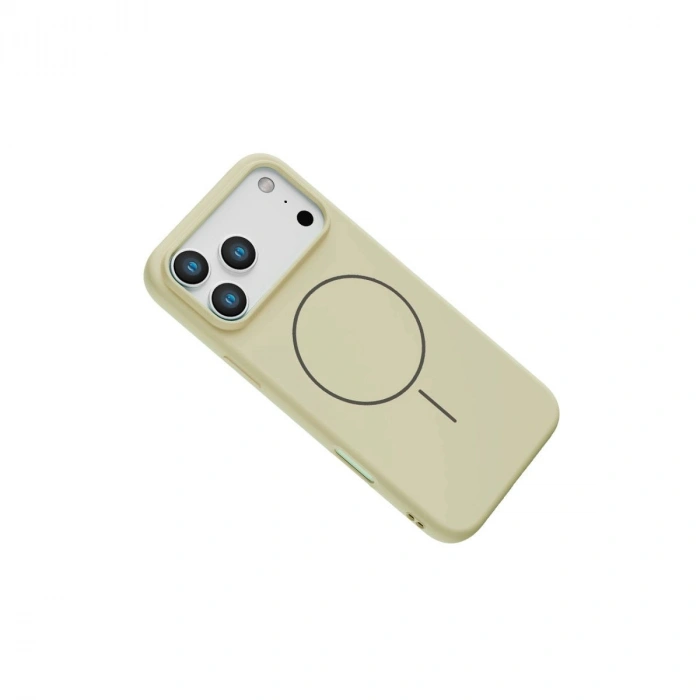 MARSİLYAN™-  Apple İphone 17 Pro Max Jully Magsafe Kapak - Bej