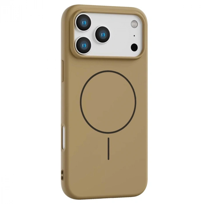 MARSİLYAN™-  Apple İphone 17 Pro Max Jully Magsafe Kapak - Çöl Titanyum