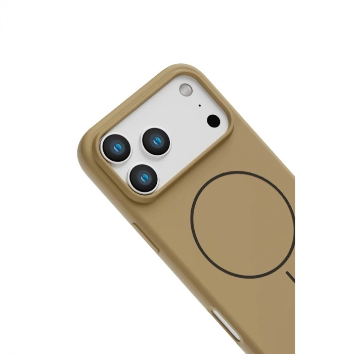 MARSİLYAN™-  Apple İphone 17 Pro Max Jully Magsafe Kapak - Çöl Titanyum
