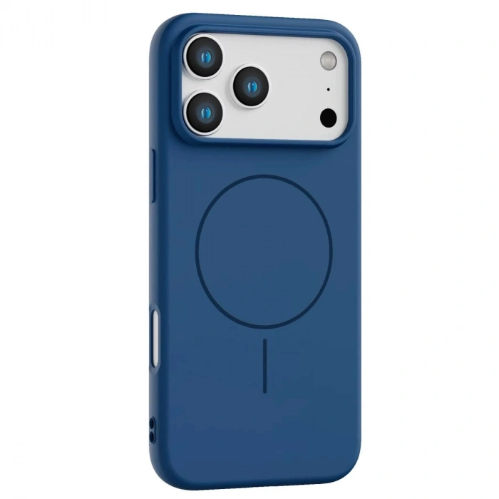 MARSİLYAN™-  Apple İphone 17 Pro Max Jully Magsafe Kapak - Lacivert