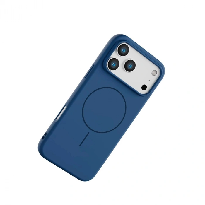 MARSİLYAN™-  Apple İphone 17 Pro Max Jully Magsafe Kapak - Lacivert