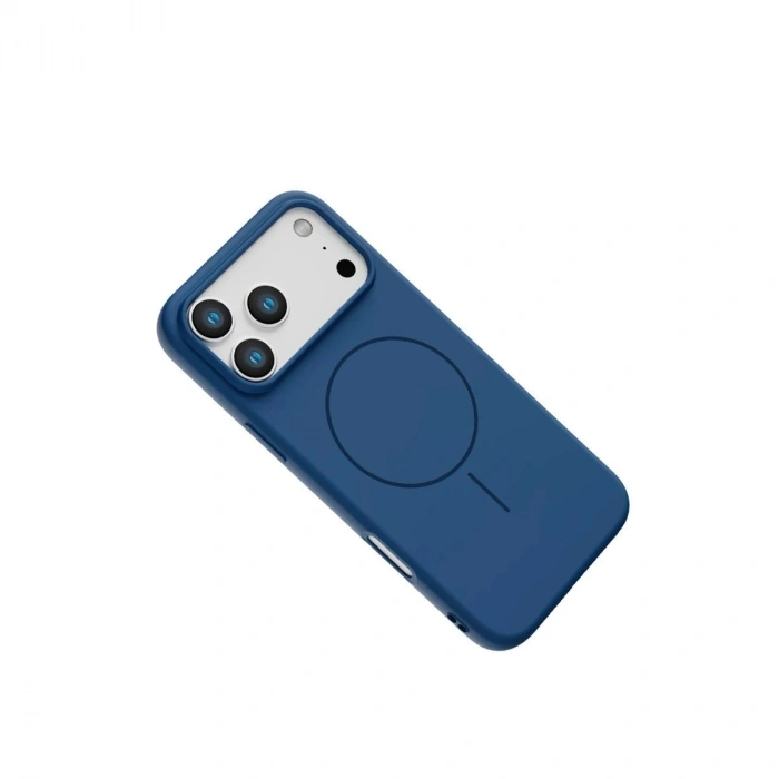 MARSİLYAN™-  Apple İphone 17 Pro Max Jully Magsafe Kapak - Lacivert