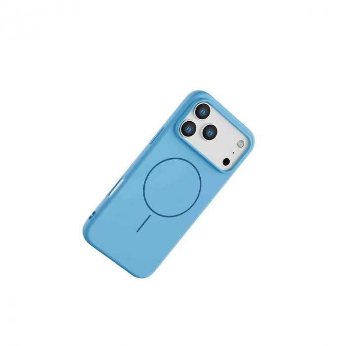 MARSİLYAN™-  Apple İphone 17 Pro Max Jully Magsafe Kapak - Mavi