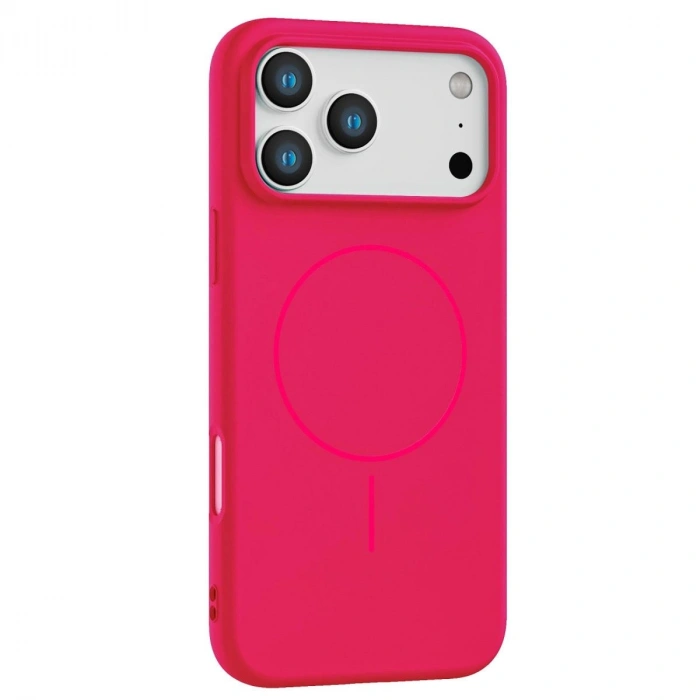 MARSİLYAN™-  Apple İphone 17 Pro Max Jully Magsafe Kapak - Pembe