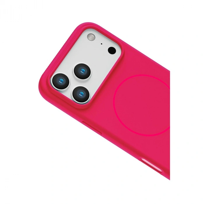 MARSİLYAN™-  Apple İphone 17 Pro Max Jully Magsafe Kapak - Pembe
