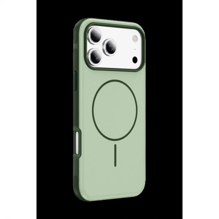 MARSİLYAN™-  Apple İphone 17 Pro Max Neksa Magsafe Kapak- Yeşil