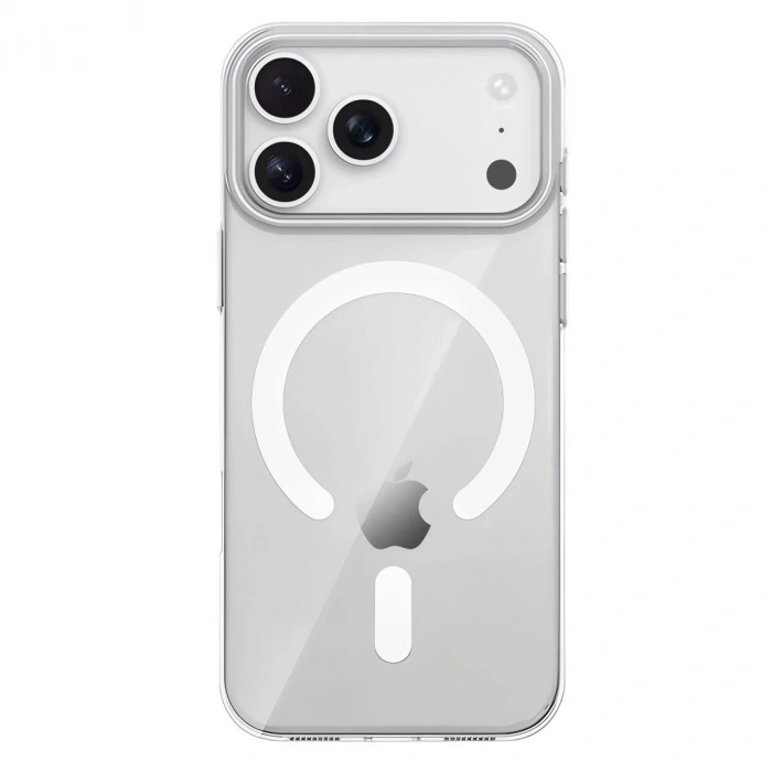 MARSİLYAN™-  Apple İphone 17 Pro Max Pc Blank Magsafe Kapak - Şeffaf