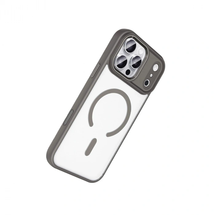 MARSİLYAN™-  Apple İphone 17 Pro Max Terea Magsafe Kapak - Gri