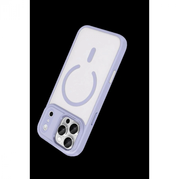 MARSİLYAN™-  Apple İphone 17 Pro Max Terea Magsafe Kapak - Mor