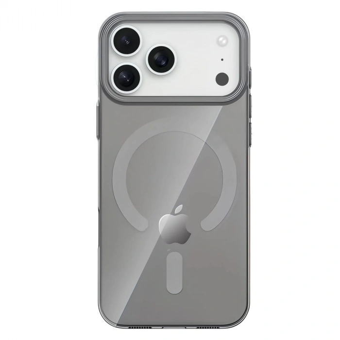 MARSİLYAN™-  Apple İphone 17 Pro Pc Blank Magsafe Kapak - Natural Grey