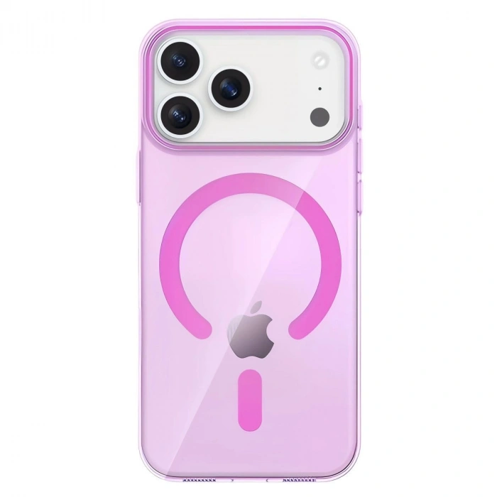 MARSİLYAN™-  Apple İphone 17 Pro Pc Blank Magsafe Kapak - Pembe