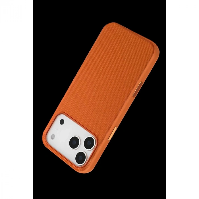 MARSİLYAN™-  Apple İphone 17 Pro Vero Magsafe Kapak - Turuncu