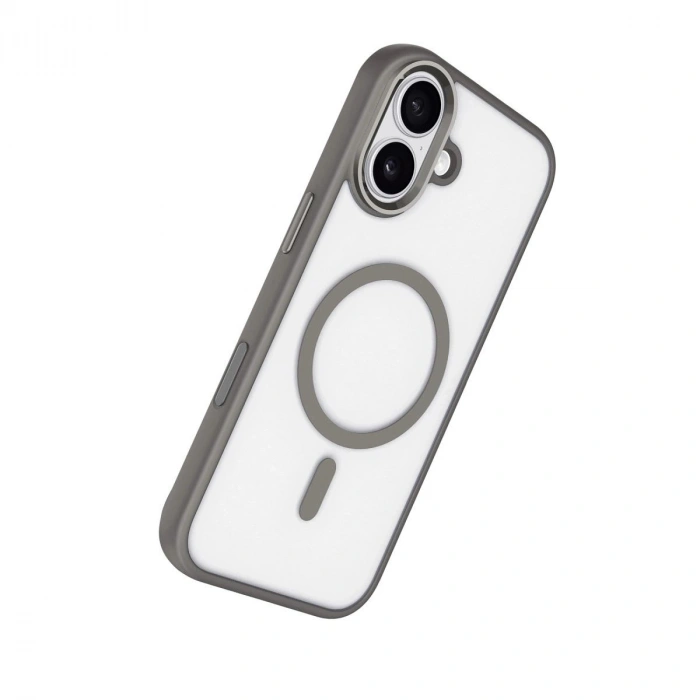MARSİLYAN™-  Apple İphone 17 Terea Magsafe Kapak - Gri
