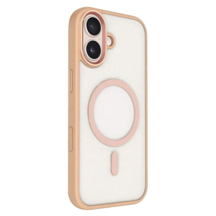 MARSİLYAN™-  Apple İphone 17 Terea Magsafe Kapak - Pembe