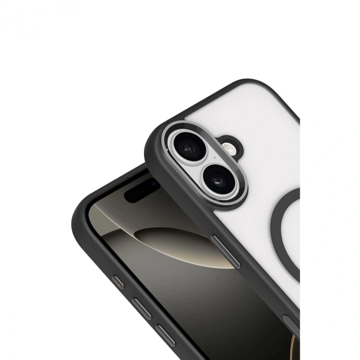 MARSİLYAN™-  Apple İphone 17 Terea Magsafe Kapak - Siyah