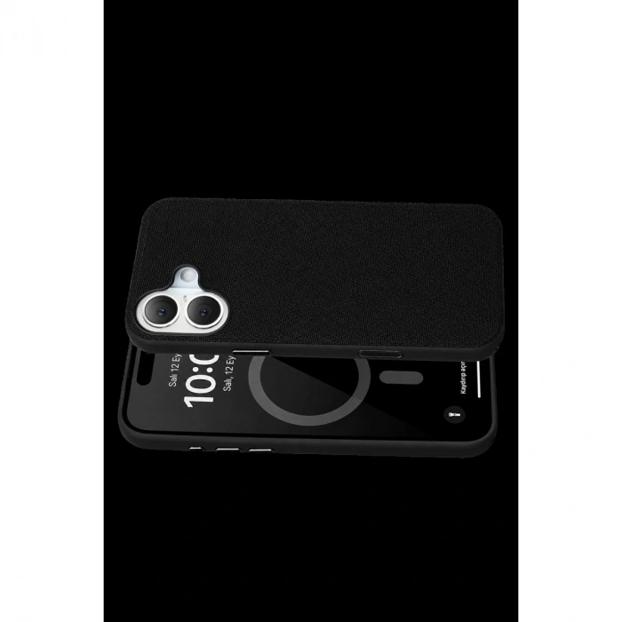 MARSİLYAN™-  Apple İphone 17 Vero Magsafe Kapak - Siyah