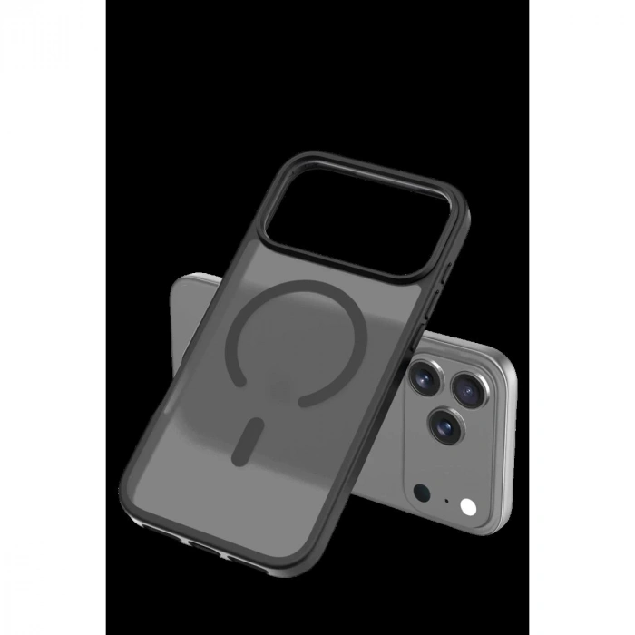 MARSİLYAN™-  Apple İphone 18 Pro Jota Magsafe Kapak - Siyah
