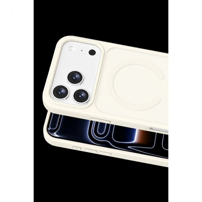 MARSİLYAN™-  Apple İphone 18 Pro Max Jota Magsafe Kapak - Şeffaf