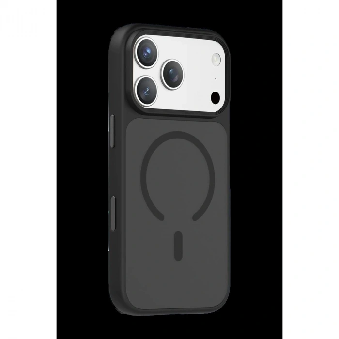 MARSİLYAN™-  Apple İphone 18 Pro Megane Magsafe Kapak - Siyah