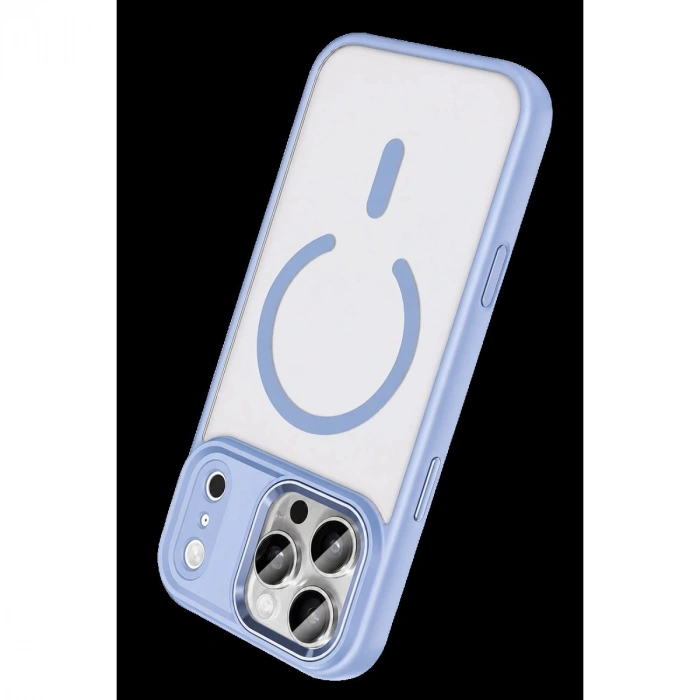 MARSİLYAN™-  Apple İphone 18 Pro Terea Magsafe Kapak - Sierra Blue