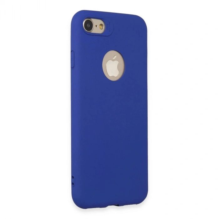 MARSİLYAN™- Apple İphone 7 Kılıf First Silikon - Lacivert