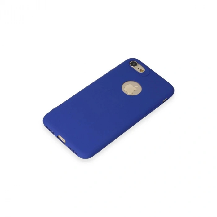 MARSİLYAN™- Apple İphone 7 Kılıf First Silikon - Lacivert