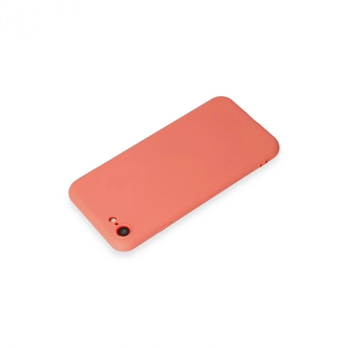 MARSİLYAN™- Apple İphone 7 Kılıf First Silikon - Turuncu