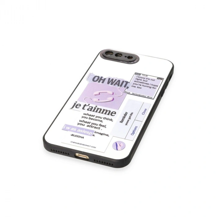 MARSİLYAN™- Apple İphone 7 Plus Kılıf Mirror Desenli Kapak - Mirror - 4