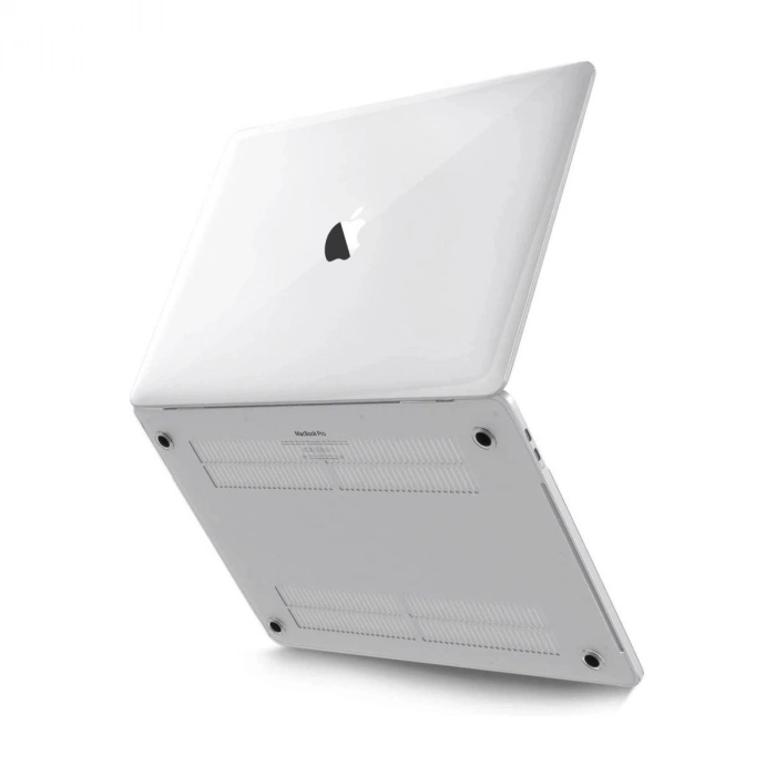 MARSİLYAN™- Apple Macbook Pro 16.2 2021 Macbook Buzlu Kapak - Şeffaf