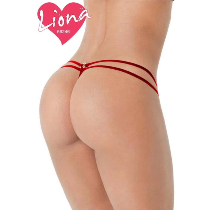 MARSİLYAN- Arkası Halkalı Büyük Beden G-String