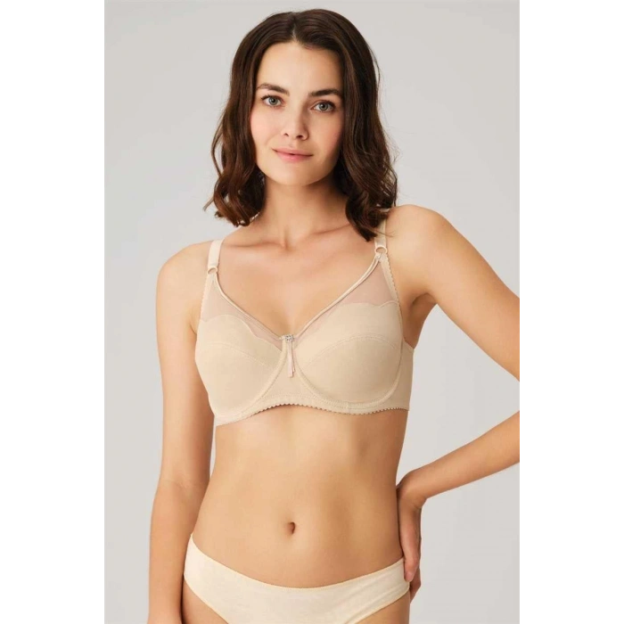 MARSiLYAN- Balenli Desteksiz Dolgusuz Toparlayıcı Günlük Küçültücü Sütyen