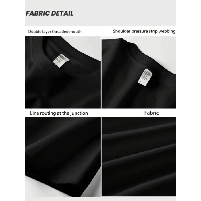 MARSiLYAN- Baskılı Oversize Bisiklet Yaka Tshirt