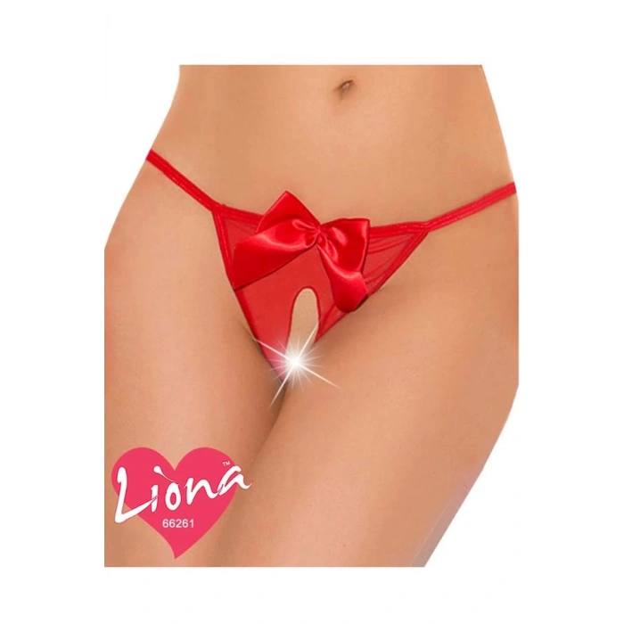 MARSİLYAN-- Bayan Kırmızı Seksi Külot