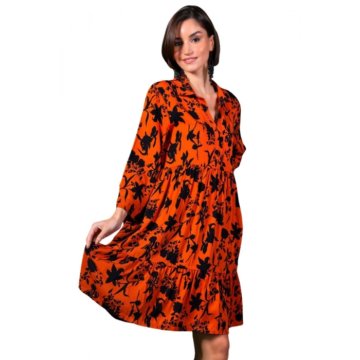 MARSiLYAN- Belmando Gömlek Yaka Tunik Kadın K311461