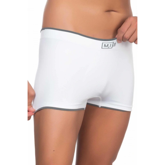MARSiLYAN-  Beyaz MI Emay 2103 Soft Erkek Boxer