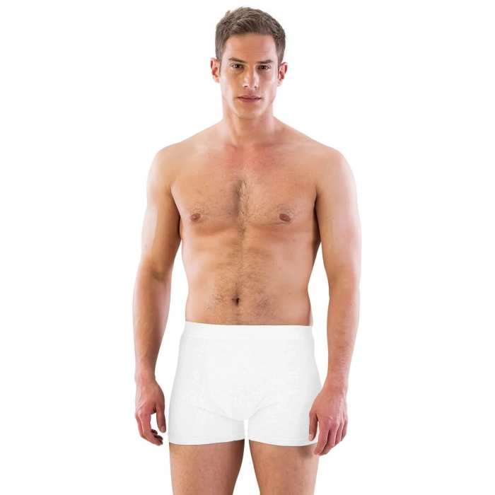 MARSiLYAN-  Beyaz MI Emay 6800 Erkek Boxer