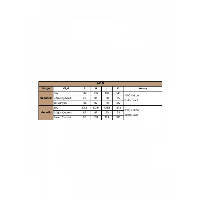 MARSiLYAN-  Çiçek ve Yaprak Desenli Dantelli ve Dekolteli Sabahlık Takımı