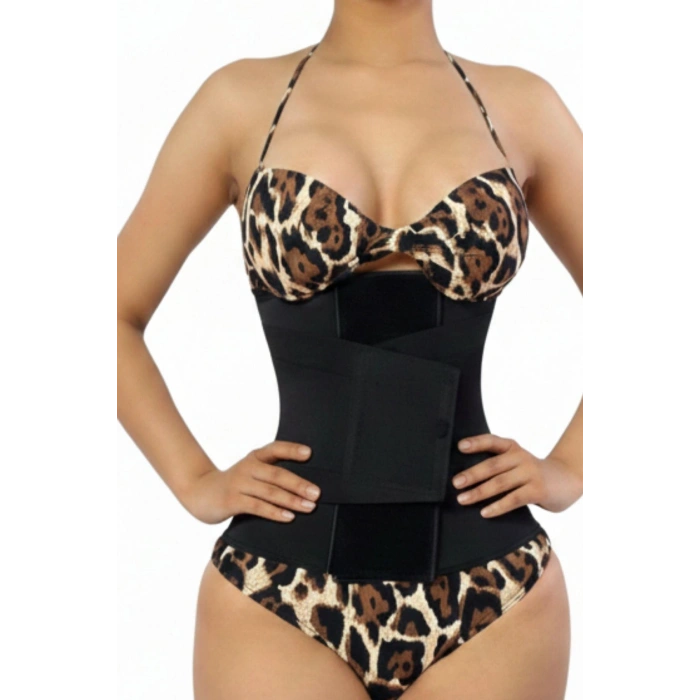 MARSiLYAN- CIRTLI KORSE SİYAH KADIN AK4222