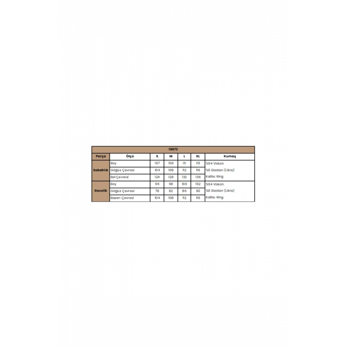 MARSiLYAN- Dantelli Hamile Lohusa Sabahlık Takımı