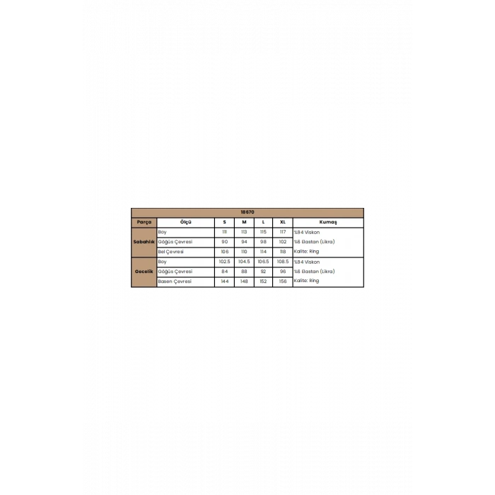 MARSiLYAN-  Dantelli Önü Düğmeli Hamile Lohusa Sabahlık Takımı