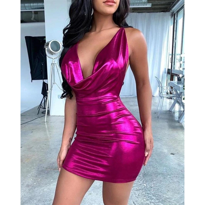 MARSiLYAN- Dekolteli Elbise