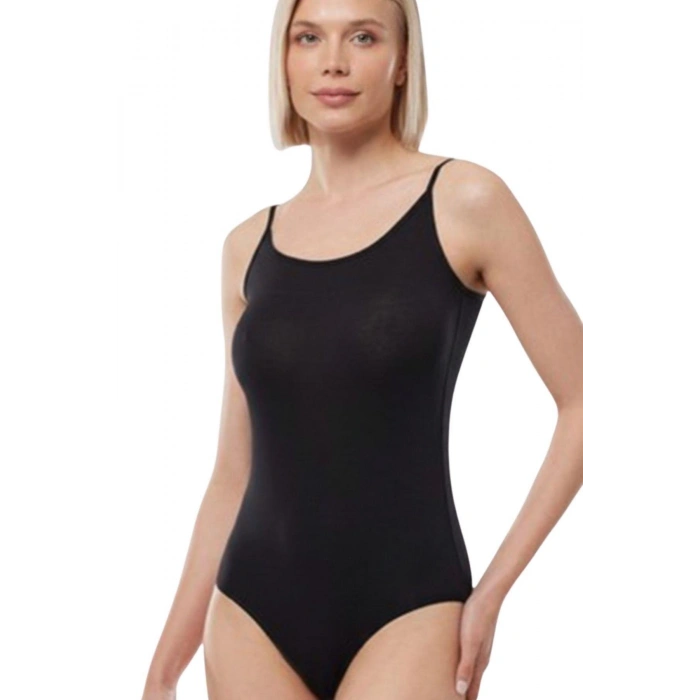 MARSiLYAN- DİKİŞSİZ İP ASKILI BADİ  KADIN AK4247