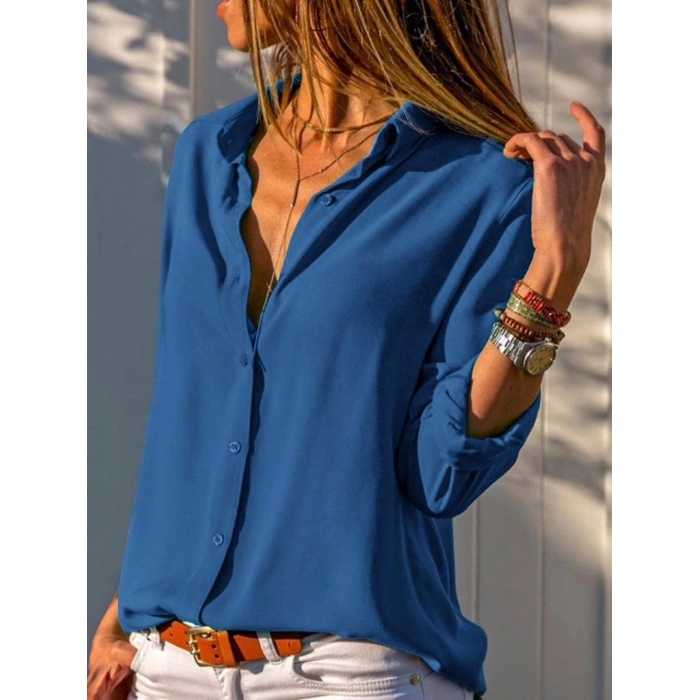 MARSiLYAN- Dokuma Viskon Kumaş Efsane Gömlek