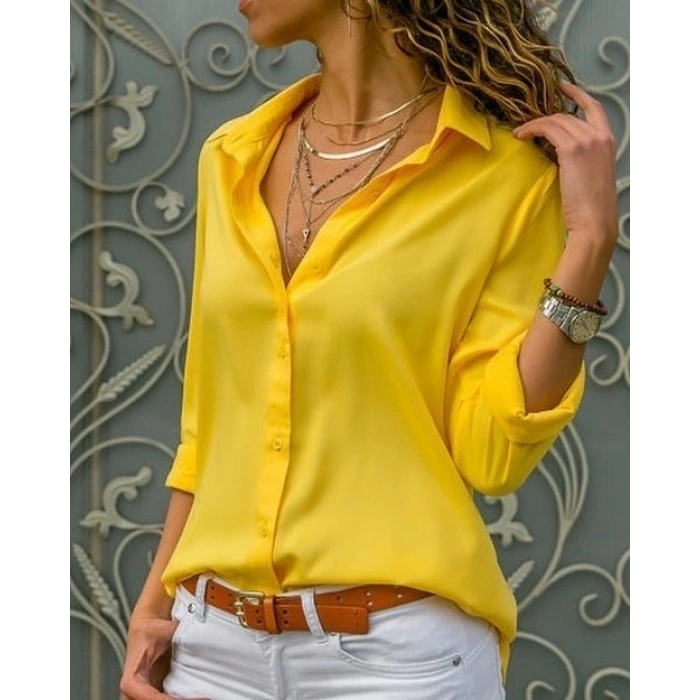 MARSiLYAN- Dokuma Viskon Kumaş Efsane Gömlek