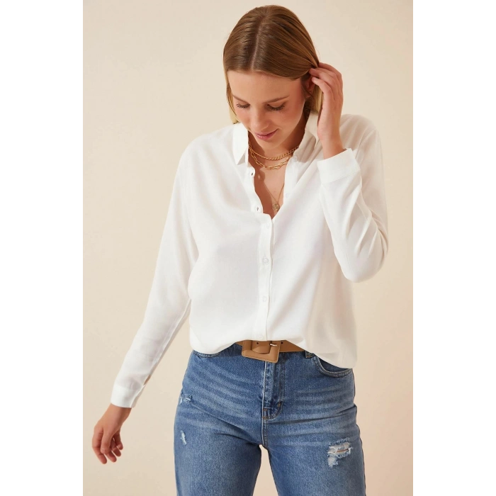 MARSiLYAN- Dokuma Viskon Kumaş Efsane Gömlek