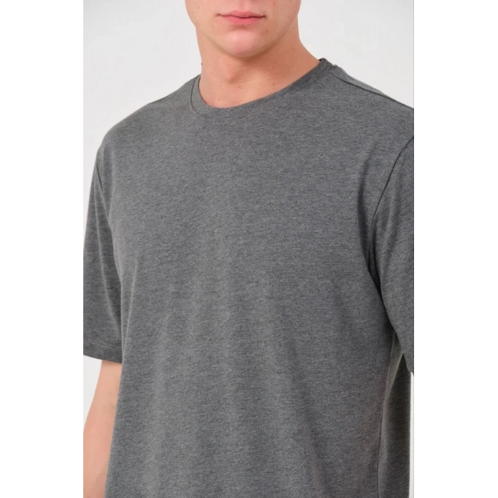 MARSiLYAN- Erkek 24/1 Düz A Kalite Oversize Tshirt